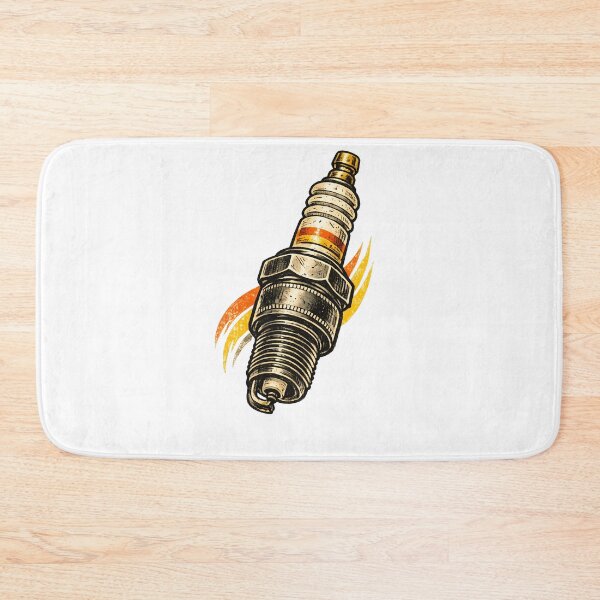 Item preview, Vintage Retro Spark Plug Automotive Garage Graphic designed and sold by MIROUZ2000.
