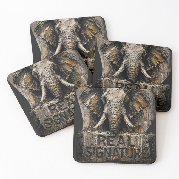 Item preview, Architect Authentic Elephant Industrial Concrete Relief Art designed and sold by SavannaStrikes.