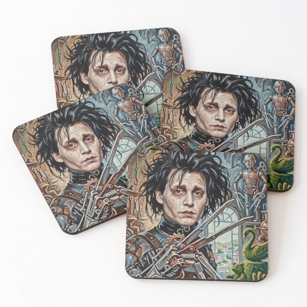 Item preview, The Incomplete Man – Edward Scissorhands Fine Art Print designed and sold by Art's Diner.