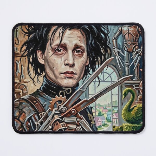 Item preview, The Incomplete Man – Edward Scissorhands Fine Art Print designed and sold by Art's Diner.