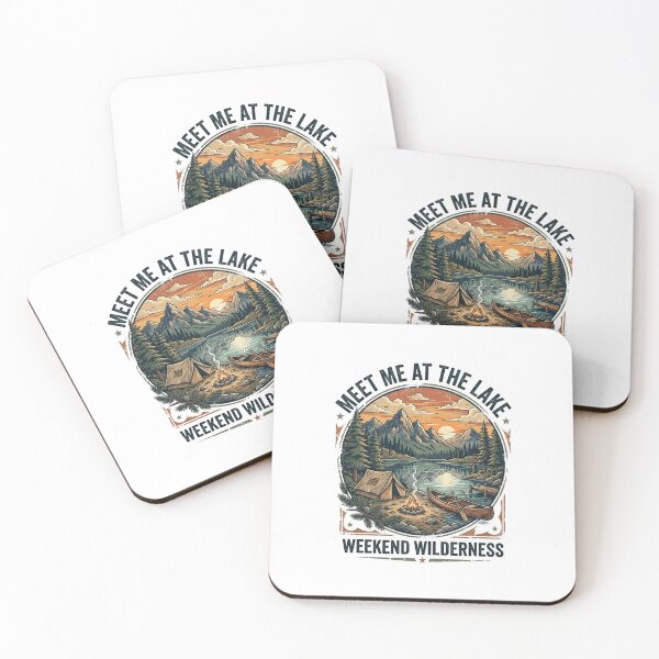 Item preview, Lake Camping Mountain Adventure Vintage Outdoor Wilderness designed and sold by longngusuc.