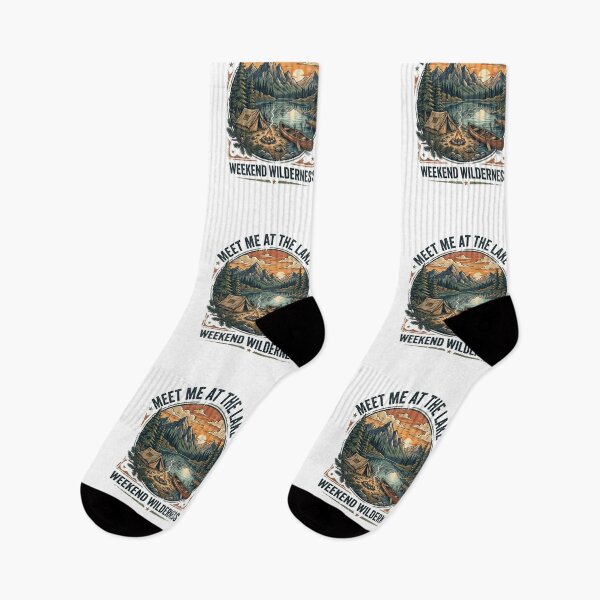 Item preview, Lake Camping Mountain Adventure Vintage Outdoor Wilderness designed and sold by longngusuc.