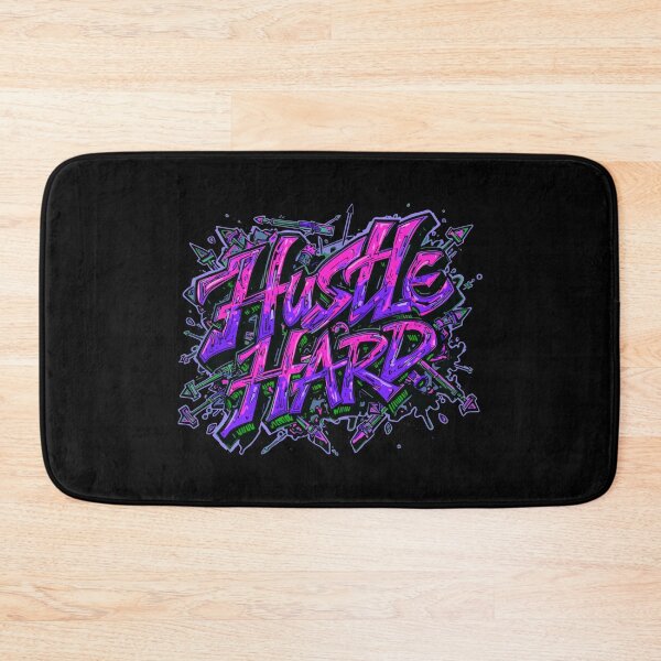 Item preview, Hustle Hard – Stay Hungry Keep Moving designed and sold by typoinspired.