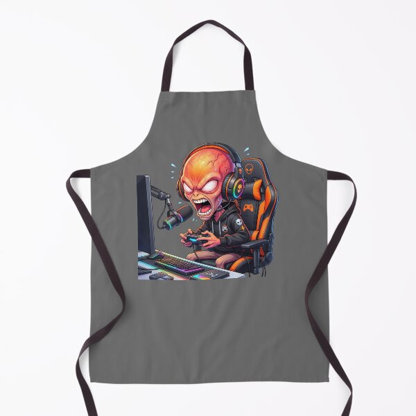 Item preview, Funny Angry Alien Gamer Rage Quit Gaming designed and sold by Sunkhung.