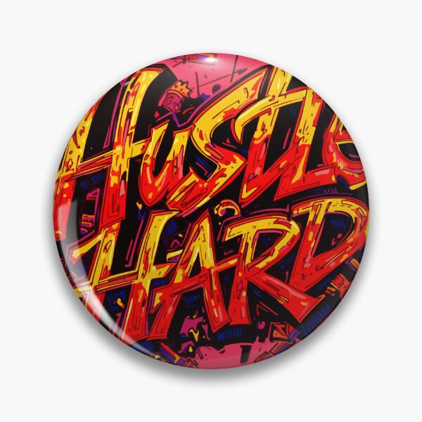 Item preview, Hustle Hard – Built for the Grind designed and sold by typoinspired.