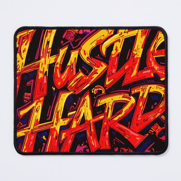 Item preview, Hustle Hard – Built for the Grind designed and sold by typoinspired.