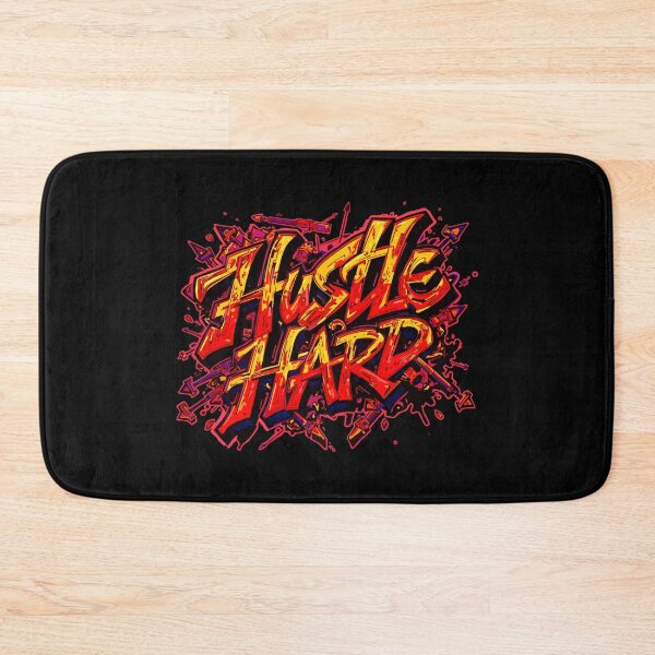 Item preview, Hustle Hard – Built for the Grind designed and sold by typoinspired.