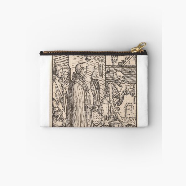 Item preview, Holbein Priest Memento Mori | Skull Art designed and sold by GammaRay.