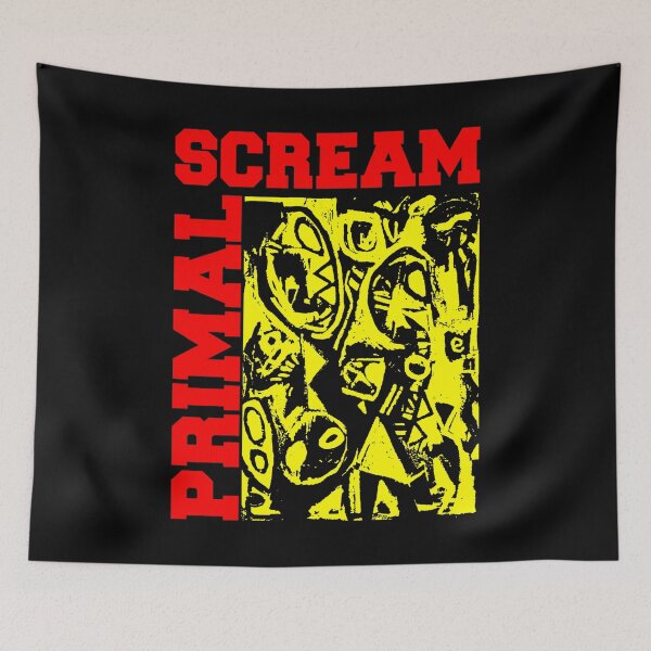 Item preview, Red And Yellow Garage Punk Band  designed and sold by AltAesthetic.
