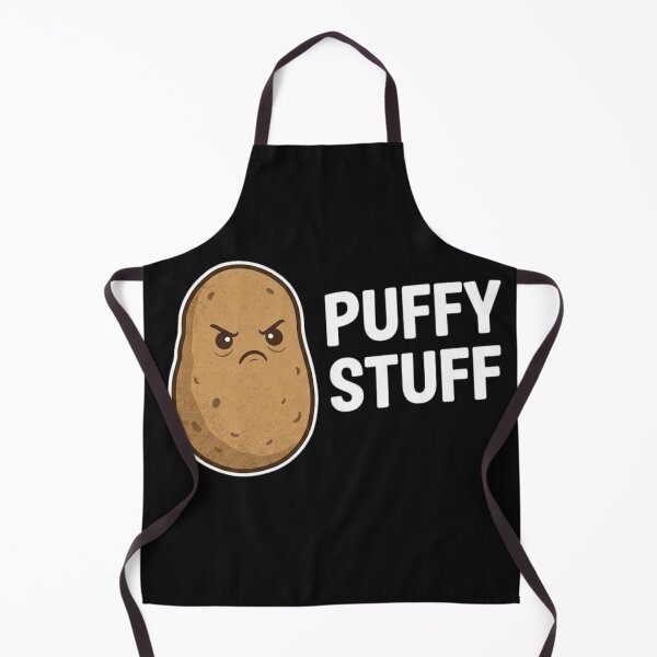 Item preview, Puffy Stuff Angry Cute Potato Cartoon designed and sold by GiggleInkTees.
