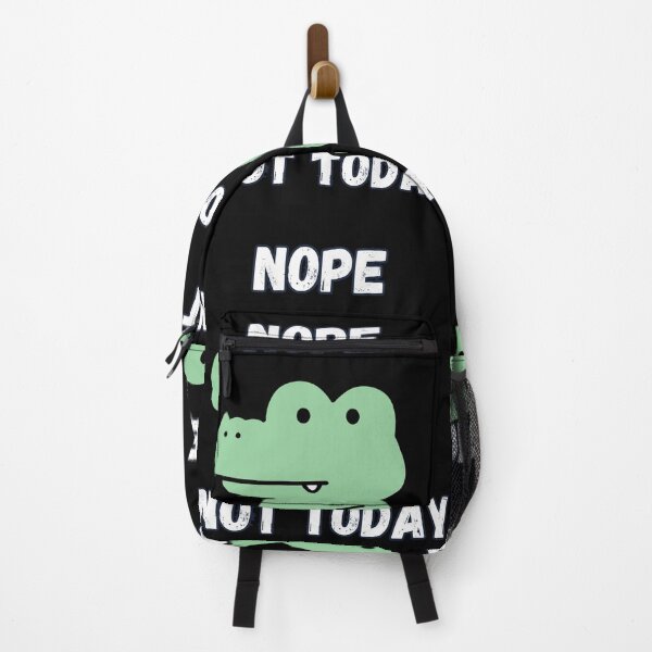 Item preview, Nope Not Today Funny Lazy Crocodile designed and sold by SoftAuraStudi0.