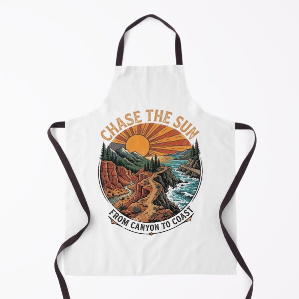 Item preview, Canyon Coast Chase The Sun Vintage Adventure Landscape designed and sold by longngusuc.