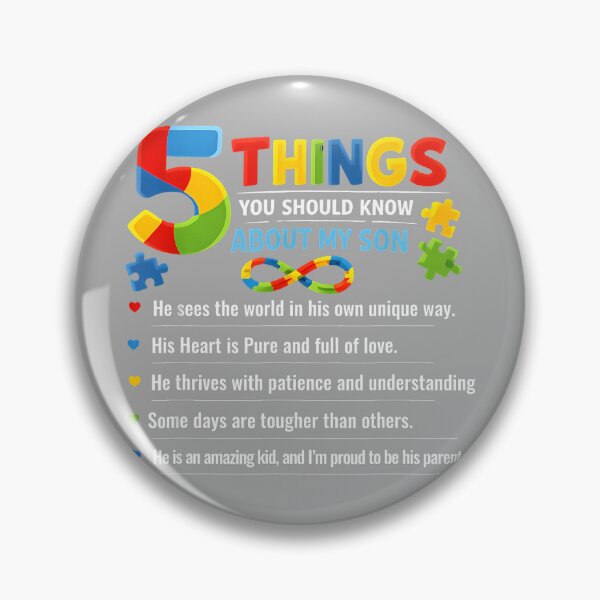 Item preview, Autistic Son Autism Awareness Family Support Mom Dad Parents designed and sold by KathieFaugh.