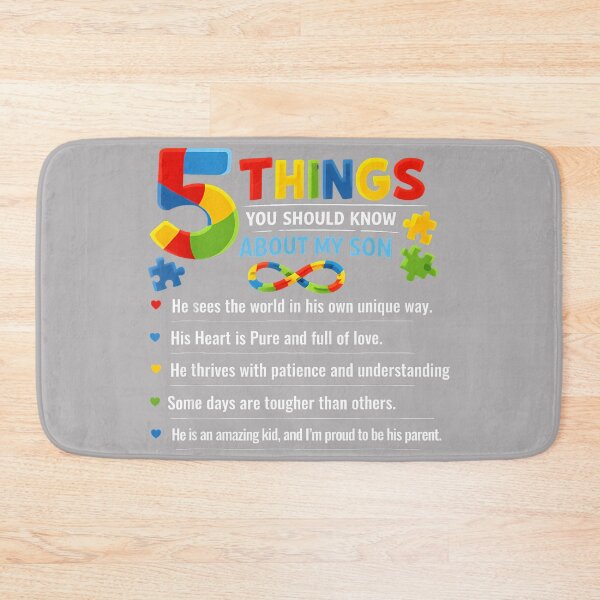Item preview, Autistic Son Autism Awareness Family Support Mom Dad Parents designed and sold by KathieFaugh.