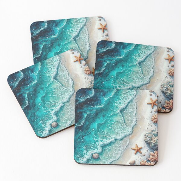 Item preview, Ocean Waves Beach Serenity designed and sold by HunterClothings.