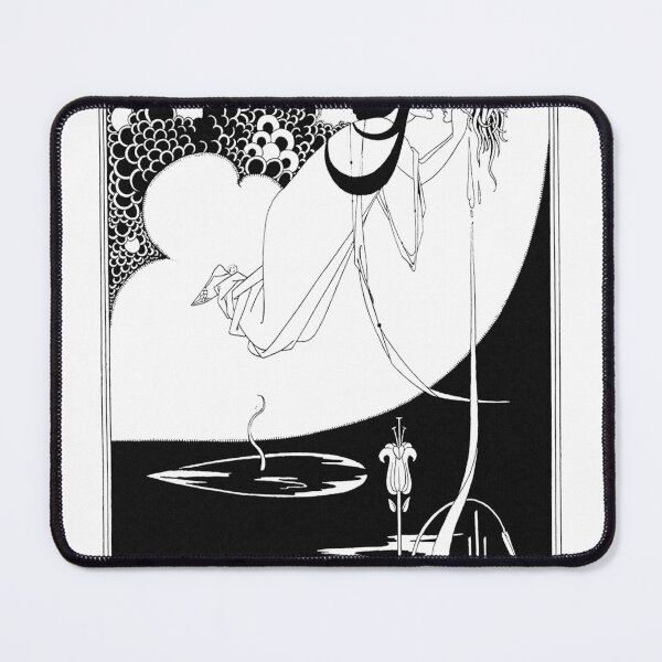 Item preview, Aubrey Beardsley Salome The Climax - Art Nouveau Goth Linocut designed and sold by EmuEmporiumCo..