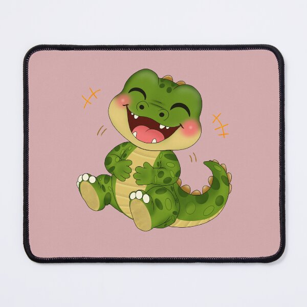 Item preview, Cute Baby Crocodile Laughing Funny Happy Alligator designed and sold by Witsnu7356.