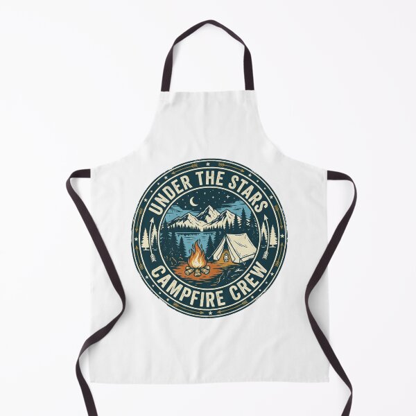 Item preview, Camping Crew Under The Stars Vintage Campfire Night Adventur designed and sold by longngusuc.