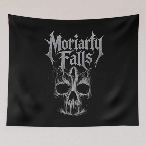 Item preview, Moriarty Falls Sherlock Holmes Gothic Skull Mystery Art designed and sold by Fenay Designs.