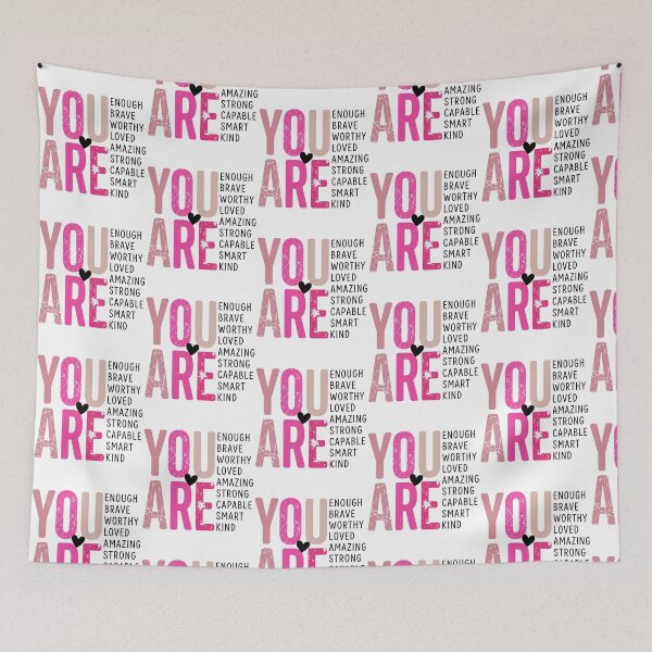 Item preview, You are enough designed and sold by Tiny-Love ⭐⭐⭐⭐⭐.
