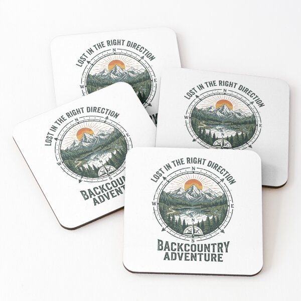 Item preview, Backcountry Adventure Lost In Right Direction Mountain Lake designed and sold by longngusuc.