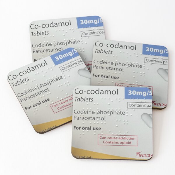 Artikelvorschau, Design der Co-Codamol 30 mg/500 mg Rezeptverpackung entworfen und verkauft von DF118.