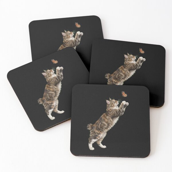 Item preview, American Bobtail Cat with Butterfly Kitten Mom Owner designed and sold by TerryConnells.