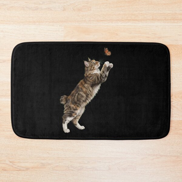 Item preview, American Bobtail Cat with Butterfly Kitten Mom Owner designed and sold by TerryConnells.