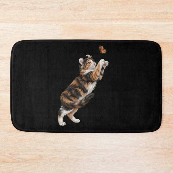 Item preview, American Curl Cat with Butterfly Kitten Mom Owner designed and sold by TerryConnells.