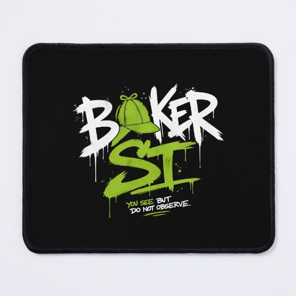 Item preview, Baker St You See But Do Not Observe Graffiti Art designed and sold by Fenay Designs.