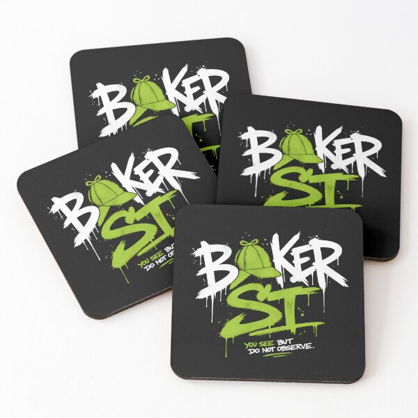 Item preview, Baker St You See But Do Not Observe Graffiti Art designed and sold by Fenay Designs.