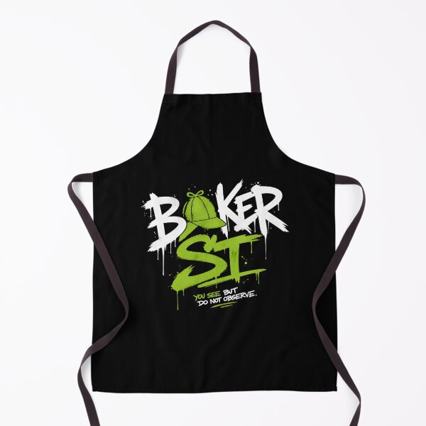 Item preview, Baker St You See But Do Not Observe Graffiti Art designed and sold by Fenay Designs.