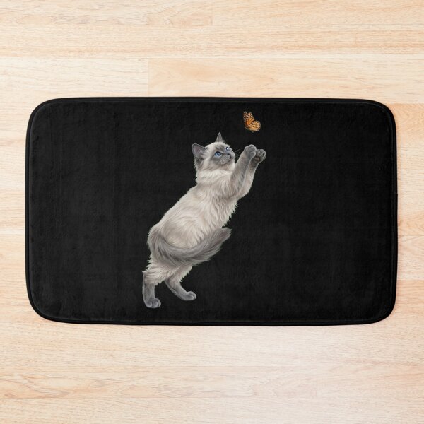 Item preview, Balinese Cat with Butterfly Kitten Mom Owner designed and sold by TerryConnells.