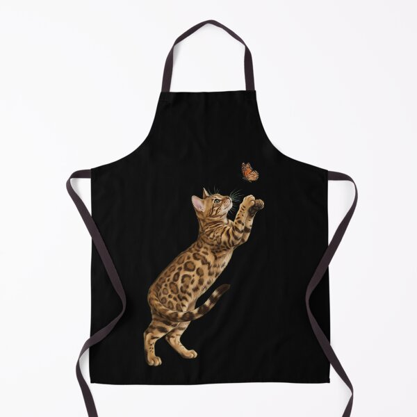 Item preview, Bengal Cat with Butterfly Kitten Mom Owner designed and sold by TerryConnells.