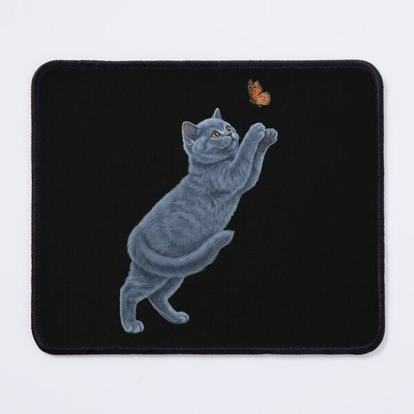 Item preview, British Shorthair Cat with Butterfly Kitten Mom Owner designed and sold by TerryConnells.