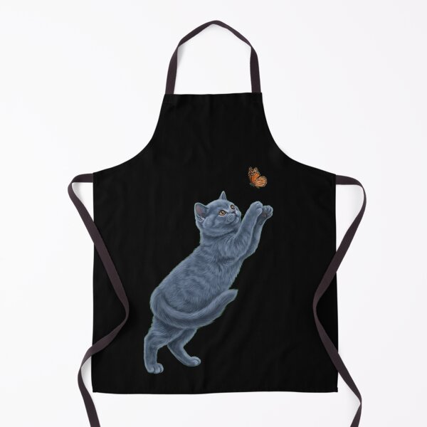 Item preview, British Shorthair Cat with Butterfly Kitten Mom Owner designed and sold by TerryConnells.