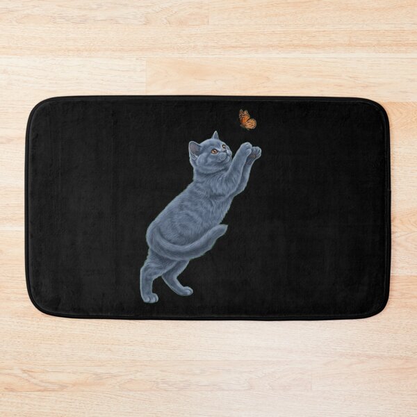 Item preview, British Shorthair Cat with Butterfly Kitten Mom Owner designed and sold by TerryConnells.