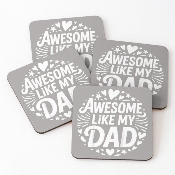 Item preview, Awesome Like My Dad Shirt Kids Son Daughter Fathers Day designed and sold by KathieFaugh.