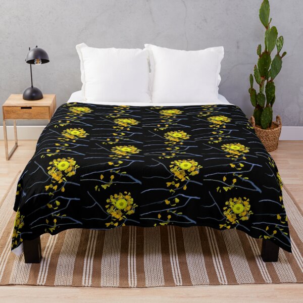 Item preview, Strawflower Comet Dark Floral designed and sold by LindasPhotoArt.