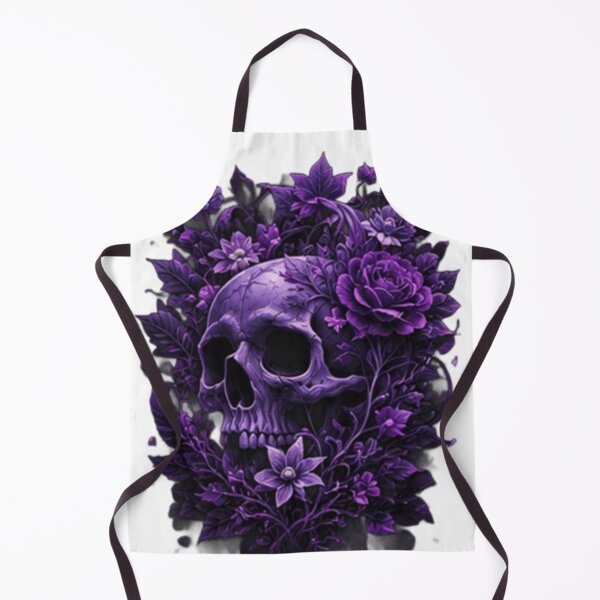 Item preview, Midnight Bloom Skull designed and sold by 1NEOBOY.