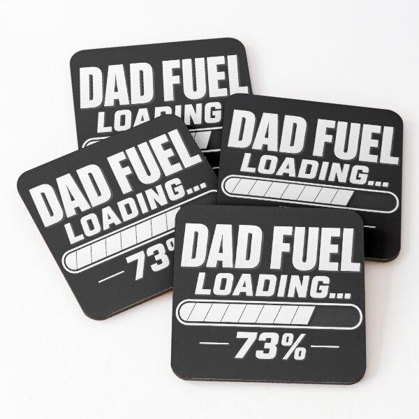 Item preview, Funny Dad Fuel Loading Graphic designed and sold by Snedsdigital.