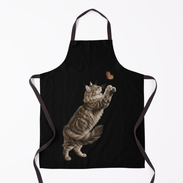 Item preview, Norwegian Fores Cat with Butterfly Kitten Mom Owner designed and sold by TerryConnells.