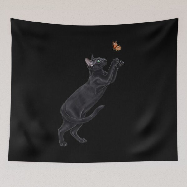 Item preview, Oriental Shorthair Cat with Butterfly Kitten Mom Owner designed and sold by TerryConnells.