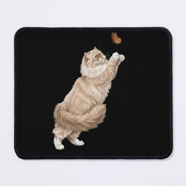 Item preview, Persian Cat with Butterfly Kitten Mom Owner designed and sold by TerryConnells.