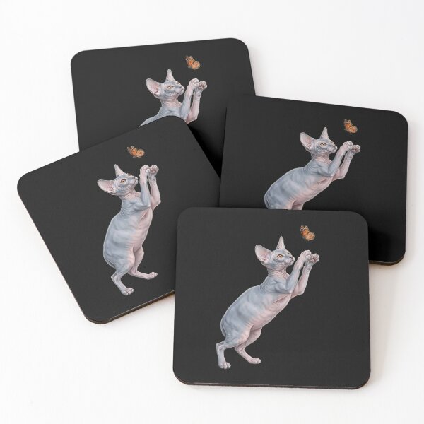 Item preview, Peterbald Cat with Butterfly Kitten Mom Owner designed and sold by TerryConnells.