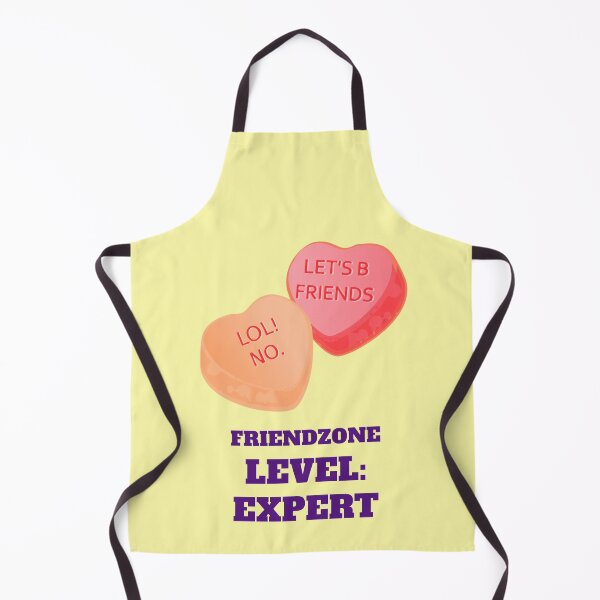 Item preview, Friendzone Level Expert saying with sweet sugar hearts designed and sold by Mauswohn.