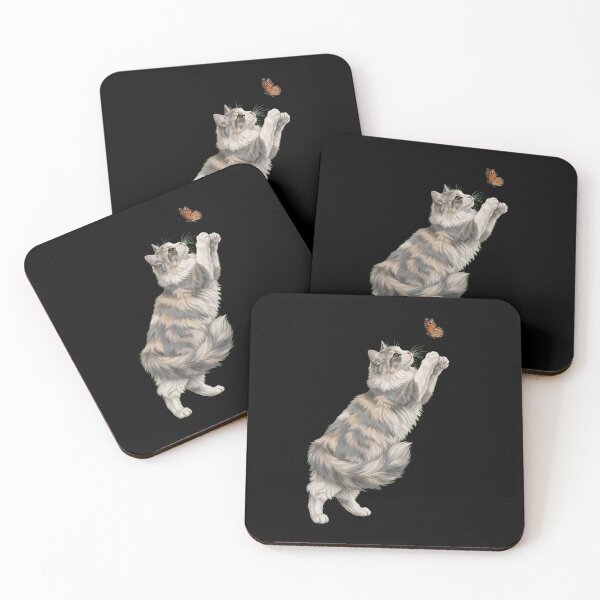 Item preview, Ragamuffin Cat with Butterfly Kitten Mom Owner designed and sold by TerryConnells.