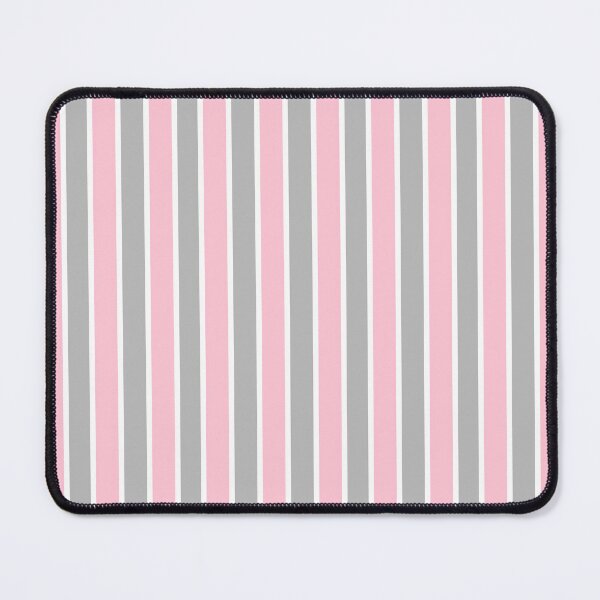 Item preview, Pink and Grey Stripes Pattern designed and sold by OneThreeSix.