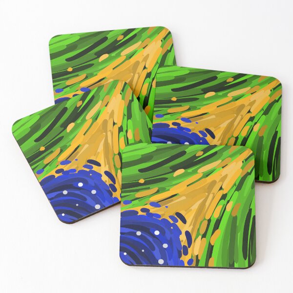 Item preview, Brasil Flag designed and sold by HoryzonCreation.