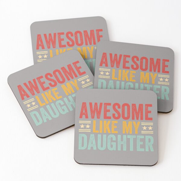 Item preview, Awesome Like My Daughter Dad Men Funny Fathers Day Humor designed and sold by KathieFaugh.
